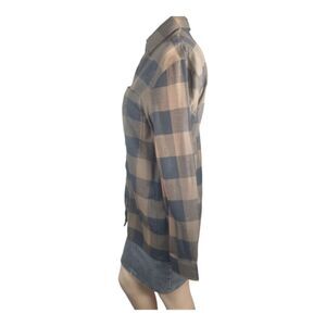 Newport News Women’s Plaid Button-Up Shirt – XS